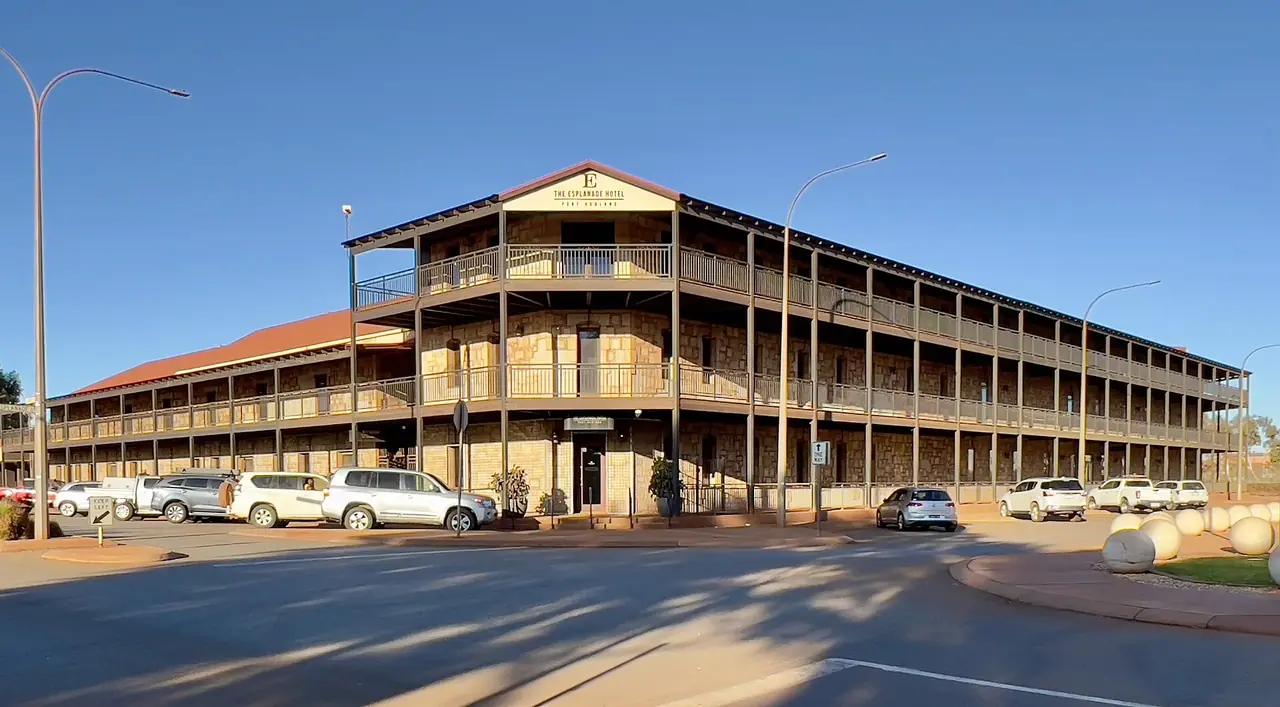 Esplanade Hotel, Port Hedland, WA, 2023